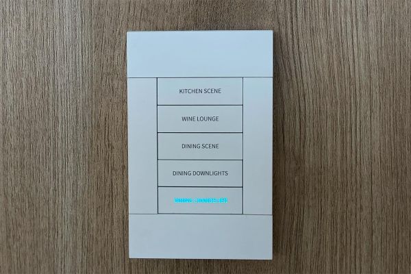 Home control keypad