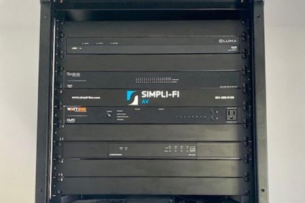 Simpli-Fi AV rack